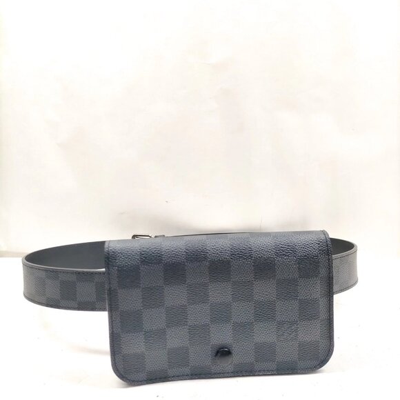 Louis Vuitton LV Waist Pouch Sanctuaire Pochette HommeDamier Graphite 692-042925 - Picture 1 of 13